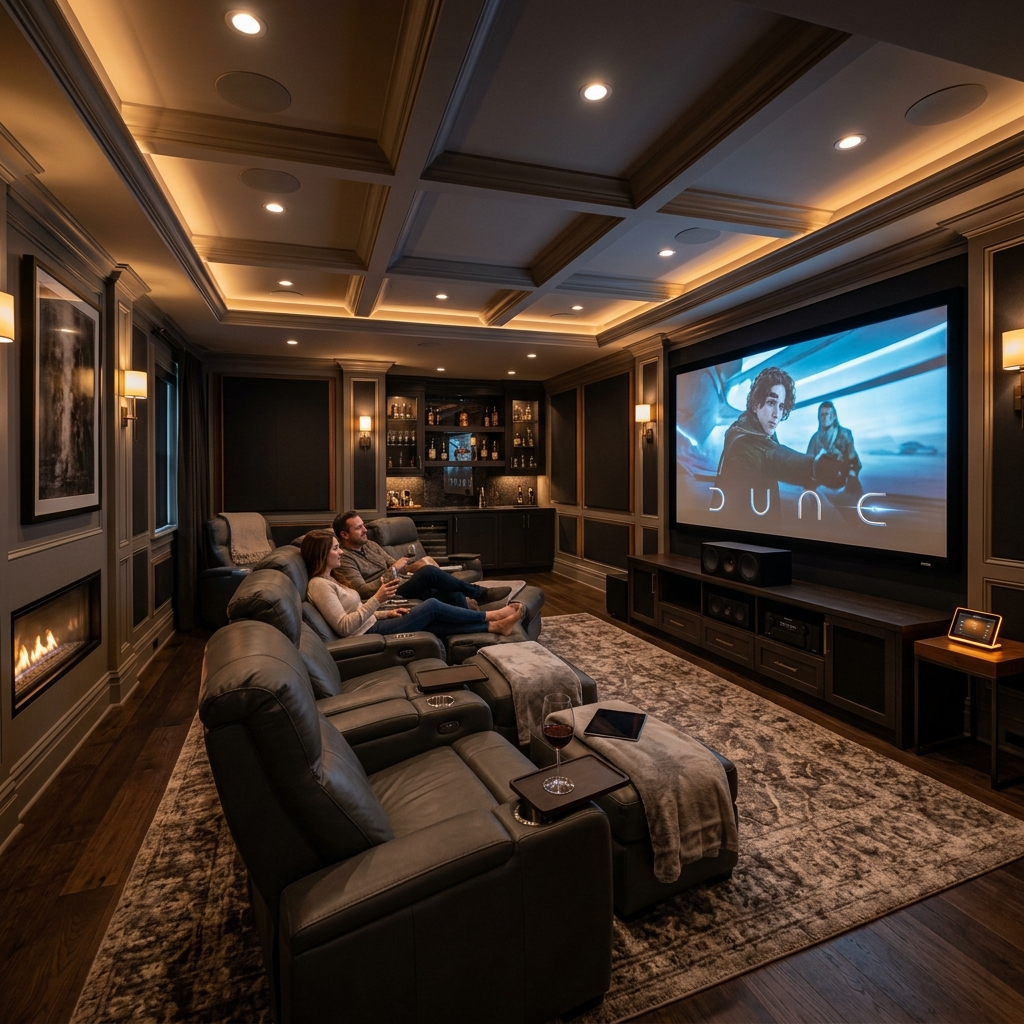 Basement Finishing services by Norwalk Interiors in Fairfield County, CT