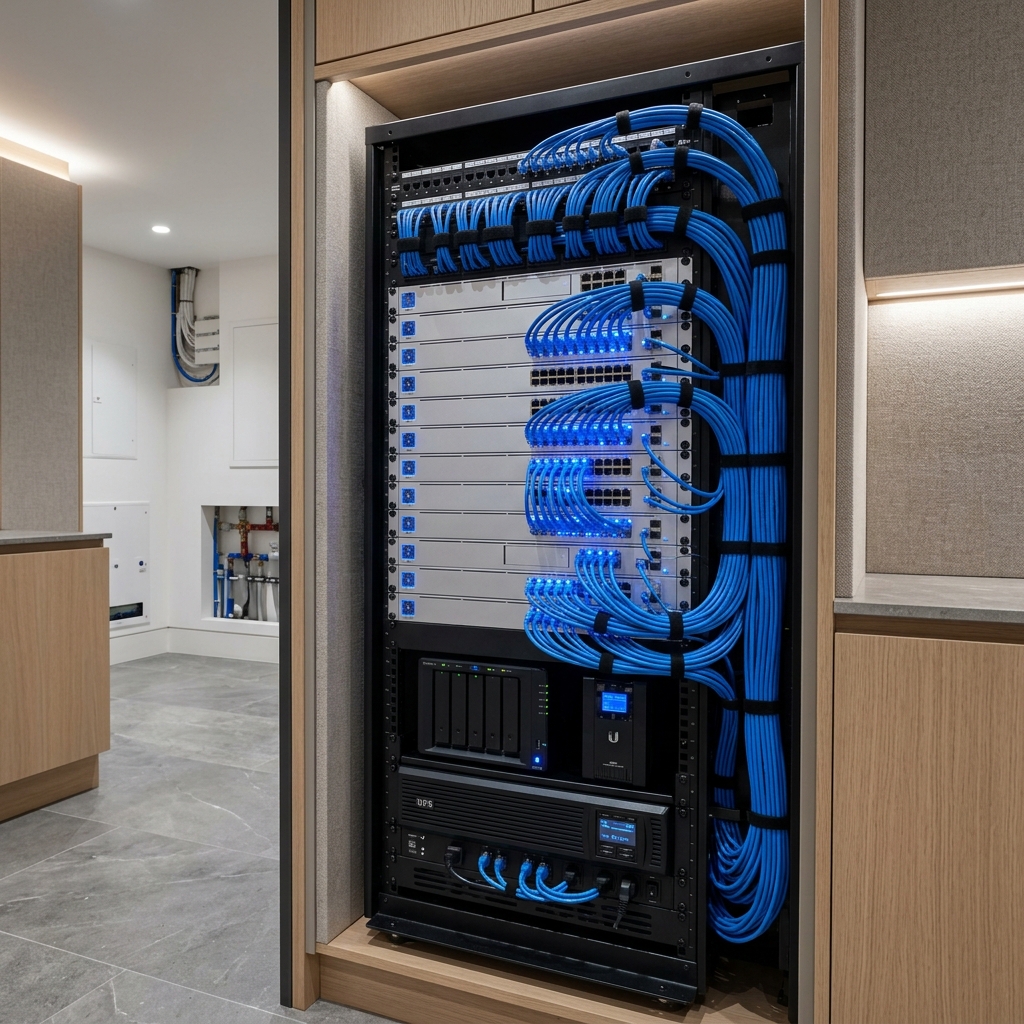 Enterprise Home Network Rack