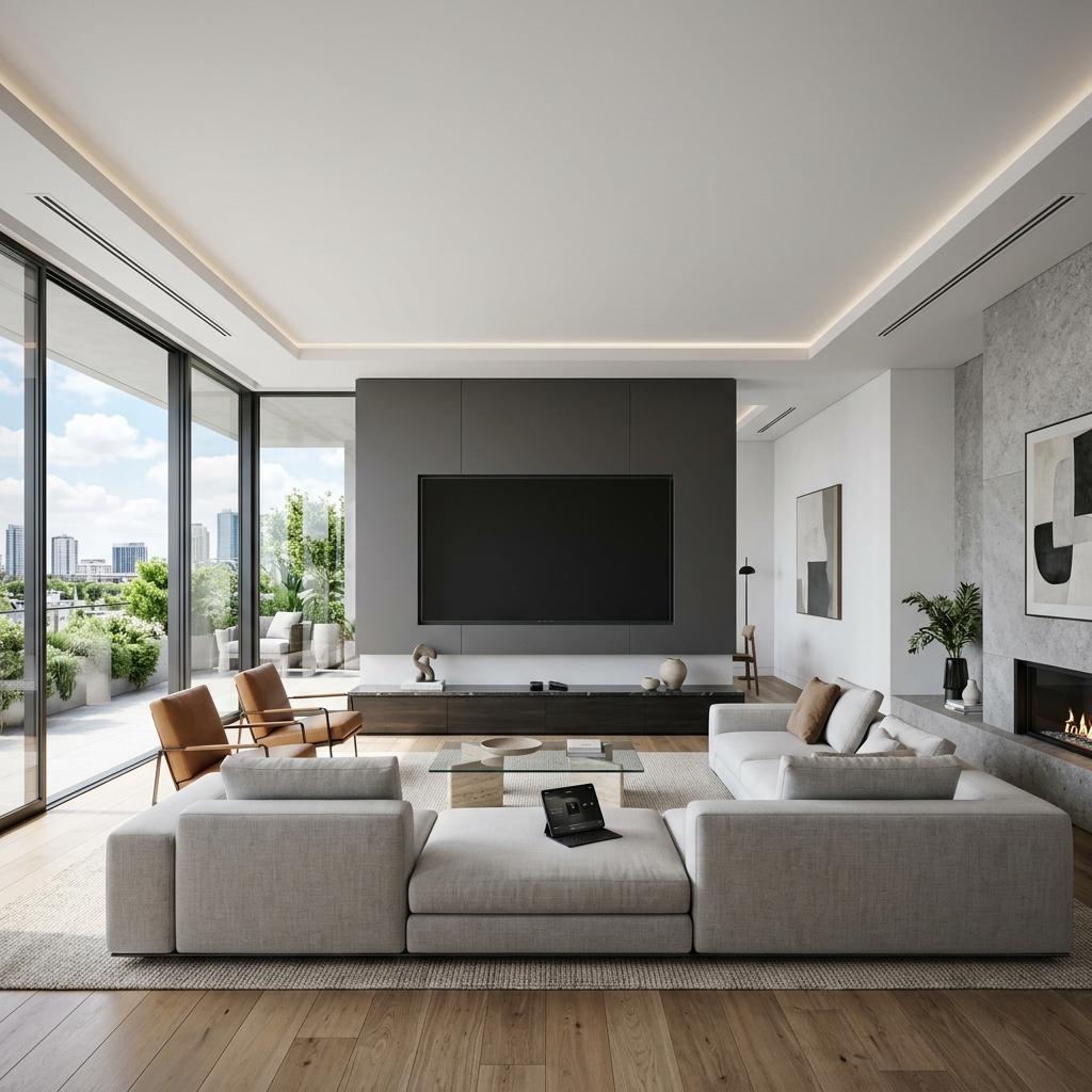 Invisible Audio Living Room